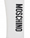 Белые леггинсы с логотипом Moschino | Фото 3