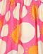 Розовое платье с принтом в горошек Stella McCartney | Фото 3