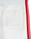 Белые спортивные брюки с разноцветными лампасами Fendi | Фото 5
