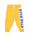 Желтые спортивные брюки с одним лампасом MSGM | Фото 1