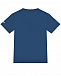 Синяя футболка с принтом &quot;christmas mood&quot; Saint Barth | Фото 2