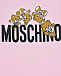 Купальник с лого, розовый Moschino | Фото 3