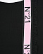 Черный топ с розовой полоской No. 21 | Фото 3
