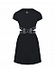 Черное платье с лого Philipp Plein | Фото 2