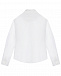 Белая рубашка из поплина Emporio Armani | Фото 2