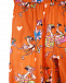Хлопоковые брюки с принтом &quot;Фламинго&quot; Stella McCartney | Фото 4