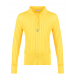 Желтый джемпер с воротником-поло Dolce&Gabbana | Фото 1
