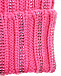 Розовая шапка из шерсти с помпоном Catya | Фото 3