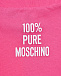 Спортивные брюки с принтом &quot;100% Pure Moschino&quot;, розовые  | Фото 3