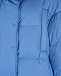 Синее пальто-пуховик  | Фото 8