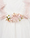 Белое платье с розовой кружевной отделкой Amaya | Фото 4