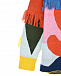 Джемпер в стиле color block с бахромой Stella McCartney | Фото 4