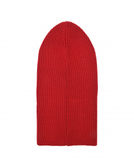 Красная шапка-шлем из шерсти Jan&Sofie Красный, арт. YU_068 042 | Фото 2