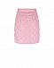 Розовая стеганая юбка MSGM | Фото 4