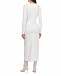Белое платье с разрезом Dan Maralex | Фото 3