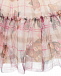 Розовое платье с рукавами-крылышками Monnalisa | Фото 5