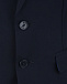 Шерстяной пиджак синего цвета  | Фото 4