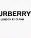 Белая футболка с принтом Burberry London  | Фото 4
