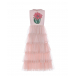 Розовое платье с многоярусной юбкой Eirene | Фото 1