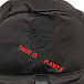 Черный рюкзак с вышивкой 34x28x17 см  | Фото 5