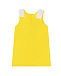 Желтое платье с бантами на плечах Moschino | Фото 2