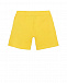 Желтые шорты с логотипом Moschino | Фото 2