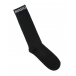 Черные носки с белым лого MM6 Maison Margiela | Фото 1