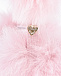 Розовые наушники с мехом Il Trenino | Фото 4
