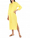 Желтое платье-рубашка 120% Lino | Фото 4