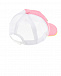 Розовая кепка с вышивкой пайетками Il Trenino | Фото 2