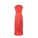 Красное платье с воланом Pietro Brunelli | Фото 1