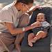 Антрацитовый шезлонг-кресло для детей Bliss Cotton, лепесток¶ Baby Bjorn | Фото 7