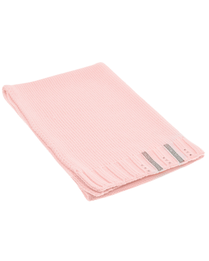 Розовый шарф со стразами Joli Bebe | Фото 1