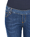 Синие джинсы с для беременных бахромой Attesa | Фото 6