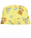 Комплект: комбинезон, слюнявчик и шапка, желтый Moschino | Фото 4