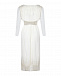 Бело-золотистое платье с плиссировкой Dan Maralex | Фото 2