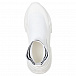 Белые кроссовки-носки Dolce&Gabbana | Фото 4