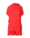 Красное платье с рюшами по бокам  | Фото 1