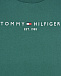 Зеленая футболка с логотипом Tommy Hilfiger | Фото 3