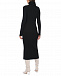 Черное платье STELVIO из шерсти и кашемира Pietro Brunelli | Фото 4