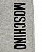 Серые спортивные брюки с черным логотипом Moschino | Фото 3