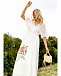 Белое платье с акварельным цветком  | Фото 4