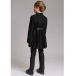Черный пиджак с поясом Prairie Черный, арт. 201F21303FW Черный | Фото 4