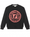 Черный свитшот с логотипом Fendi | Фото 1