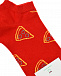 Красные спортивные носки с принтом &quot;пицца&quot; Happy Socks | Фото 2
