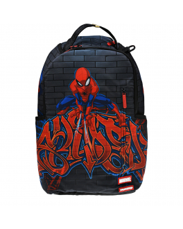 Черный рюкзак с принтом &quot;Человек-паук&quot; SprayGround , арт. 910B3240NSZ | Фото 1