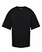 Черная футболка с монограммой Twin Set Actitude | Фото 4