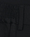 Черные брюки с поясом на резинке Dsquared2 | Фото 4