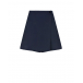 Синяя юбка-шорты из трикотажа Dal Lago | Фото 1