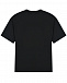Черная футболка с принтом &quot;brave behaviour&quot; Diesel | Фото 2